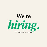 Аватарка канала We're hiring by Dasha Lukina