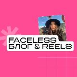 Аватарка канала faseless блог & reels