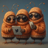 Аватарка канала Блохи в свитере
