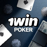 Аватарка канала 1win poker