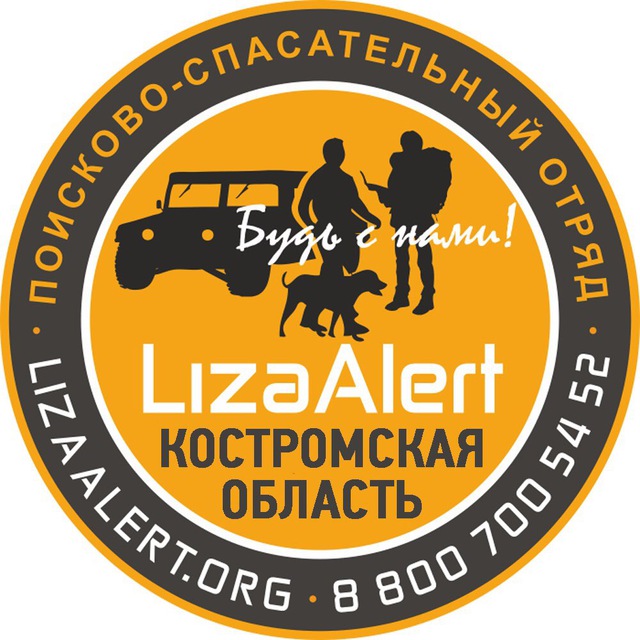 Аватарка канала ЛизаАлерт Костромской области