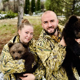 Аватарка канала КРЫМ И ТАЙГАН с Денисом и Алиной Алексагиными