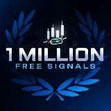 Аватарка канала 1 million | free signal 💎