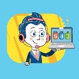 Аватарка канала Сайтодел | GitHub, Верстка, Сайты, FullStack