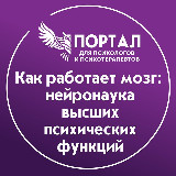 Аватарка канала Как работает мозг: нейронаука высших психических функций