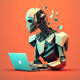 Аватарка канала Веб-дизайн с AI