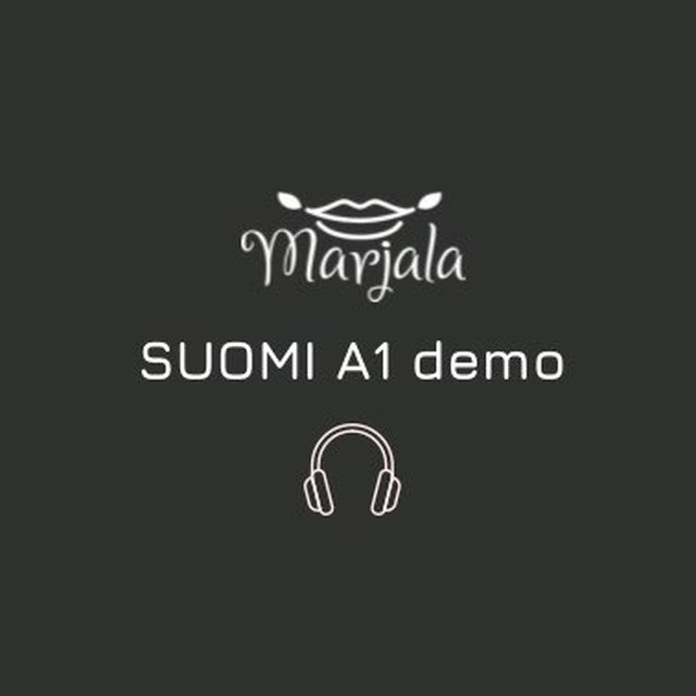 Аватарка канала DEMO Аудиокурс SUOMI A1