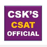 Аватарка канала CSK\'s CSAT OFFICIAL Mentorship by Sathish & Team