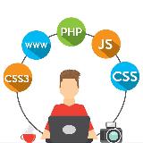 Аватарка канала آموزش برنامه نویسی جاوا اسکریپت پایتون PHP طراحی سایت CSS HTML سئو SQL