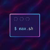 Аватарка канала max.sh