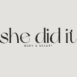 Аватарка канала SHE DID IT | мотивация, спорт и уход