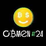 Аватарка канала ObmenAT24 - обмін криптовалют | USDT | BTC | ETH | USD | EURO | UAH | Крипта | Перекази по світу