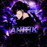 Аватарка канала AniTik🔥 | Аниме Эдиты | Anime Edits💜