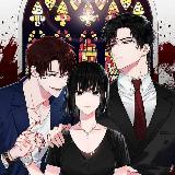 Аватарка канала Мой бог разврата|Ещё только рассвет| Мы исекайнулись в новеллу|Унеси меня на луну|Познакомьтесь с моей женой|Хранительница драко