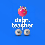 Аватарка канала design teacher | Туториалы для дизайнеров