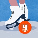 Аватарка канала %22⛸ Ход коньком / Фигурное катание%22