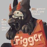 Аватарка канала "trigger | подслушка "художники""