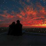 Аватарка канала кровавый закат