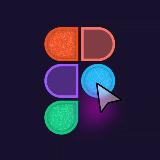 Аватарка канала Проста Figma • Behance • Dribbble