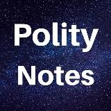 Аватарка канала Polity Notes Indian Constitution M Laxmikant PDF Notes