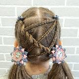 Аватарка канала ХВОСТИКИ-КОСИЧКИ | Красивые прически для девочек