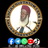 Аватарка канала SHEIKH AHMAD TIJJANI YUSUF GURUNTUM FANS