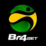 Аватарка канала Br4BET, a melhor bet do Brasil! 🇧🇷