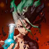 Аватарка канала Доктор Стоун 1 2 3 4 сезон