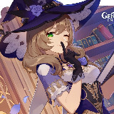 Аватарка канала Библиотека Лизы 📚 Genshin Impact