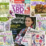 Аватарка канала Рукоділля в книгах та журналах🧵🧶🪡