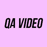 Аватарка канала QA Video: видео для тестировщика