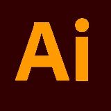 Аватарка канала Adobe illustrator | Дизайн